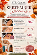 SEPTEMBER SPECIALS Chemical Peel